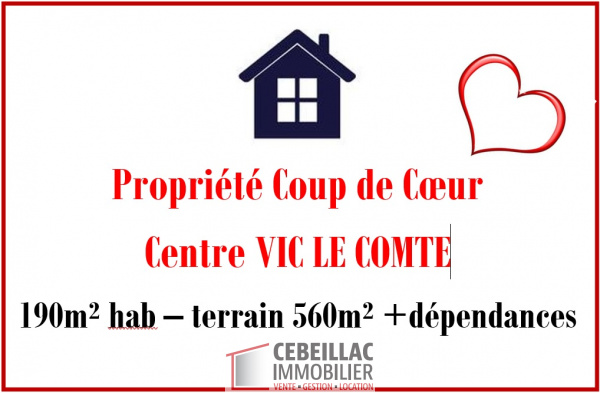 Offres de vente Maison Vic-le-Comte 63270